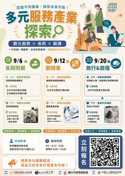 多元服務產業探索產業鏈工作坊_DM